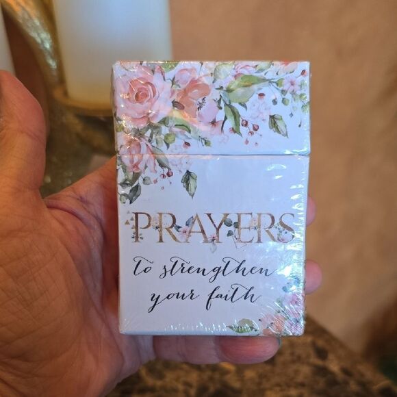 Floral Daily Prayer Cards. Nwt. - Picture 1 of 4